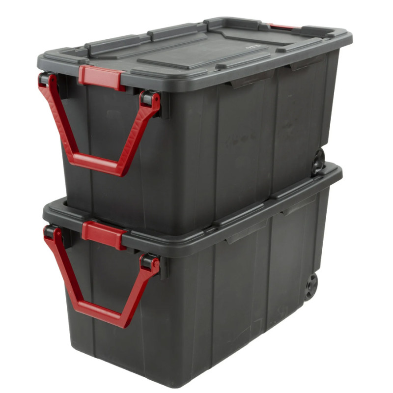 Walmart is selling a $60 set of rolling storage totes for just $37