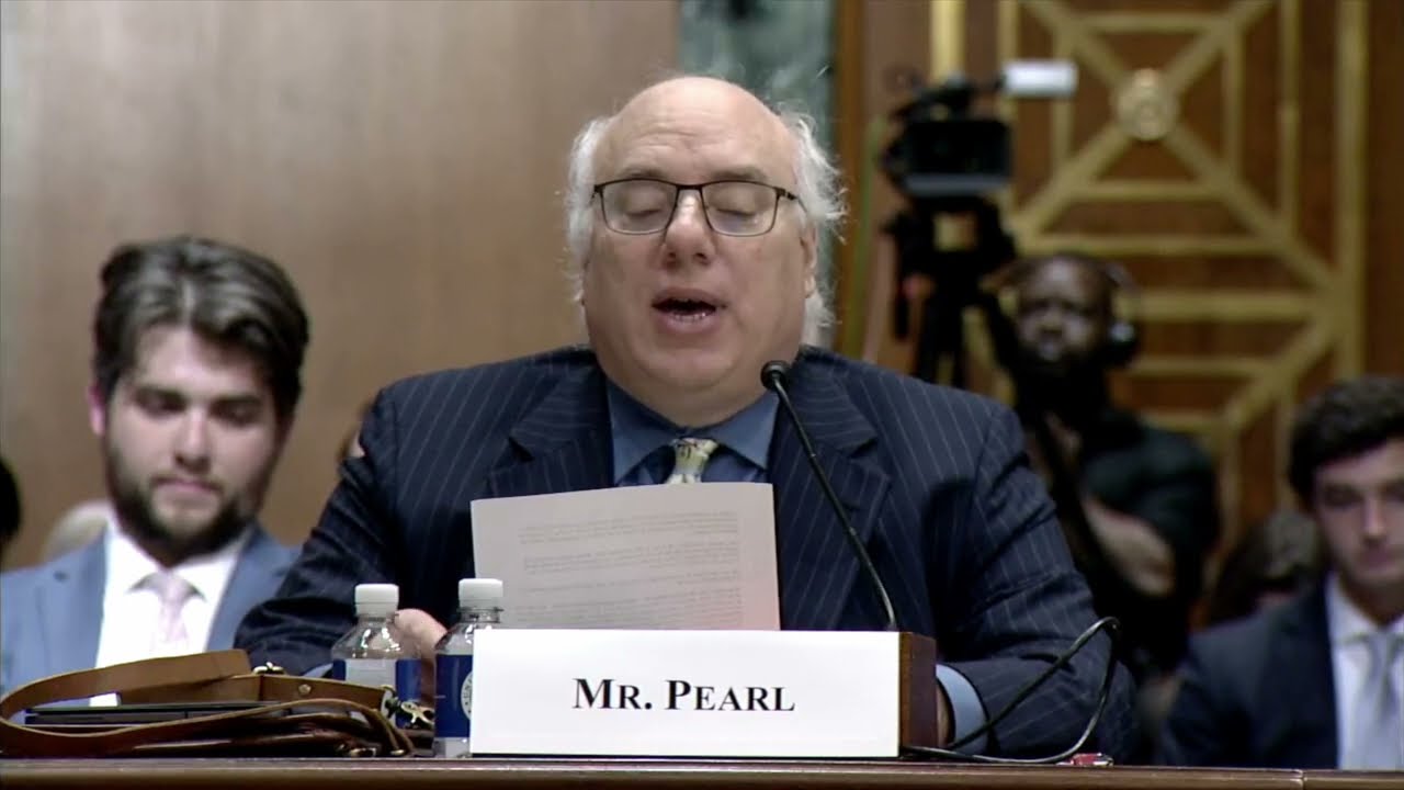 Patriotic Millionaires Chair Morris Pearl Testifies before the Sen Finance Cmte on Buy, Borrow, Die - YouTube