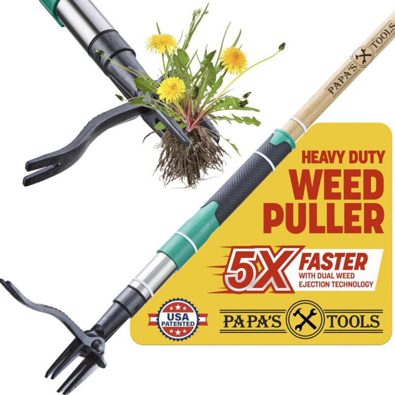 Amazon is selling a weed puller for $22 that does the hard work for you, without back pain