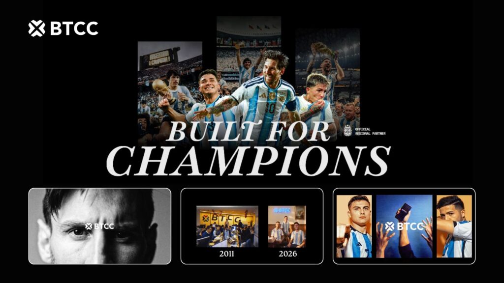 BTCC Exchange and the Argentine Football Association Unite as Legends in New Campaign Video