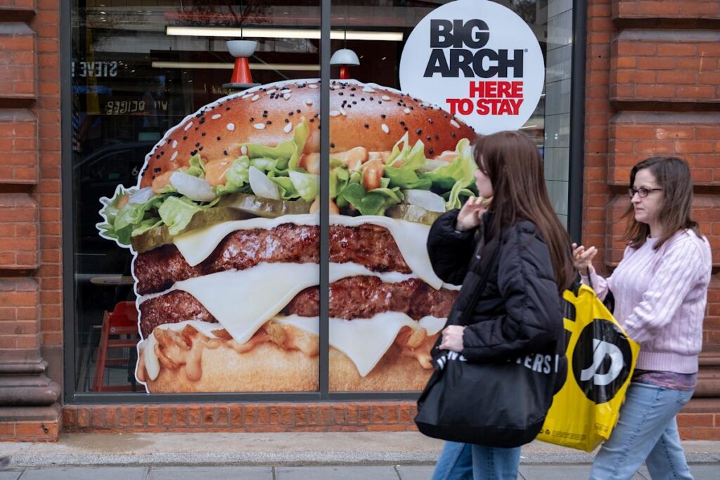 McDonald's stock is trading at a shocking low