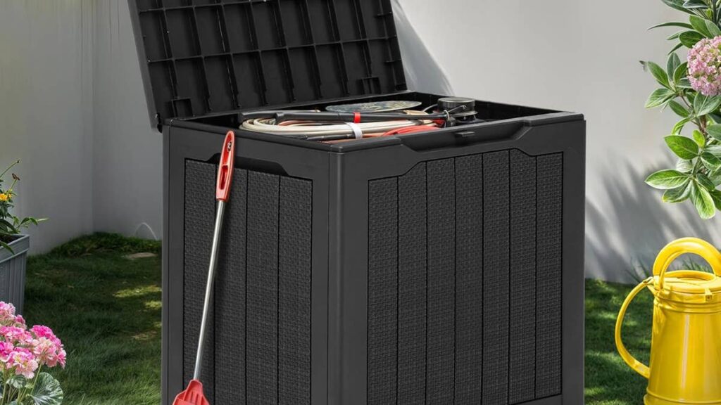 Amazon's 30-gallon deck box is now available for just $24
