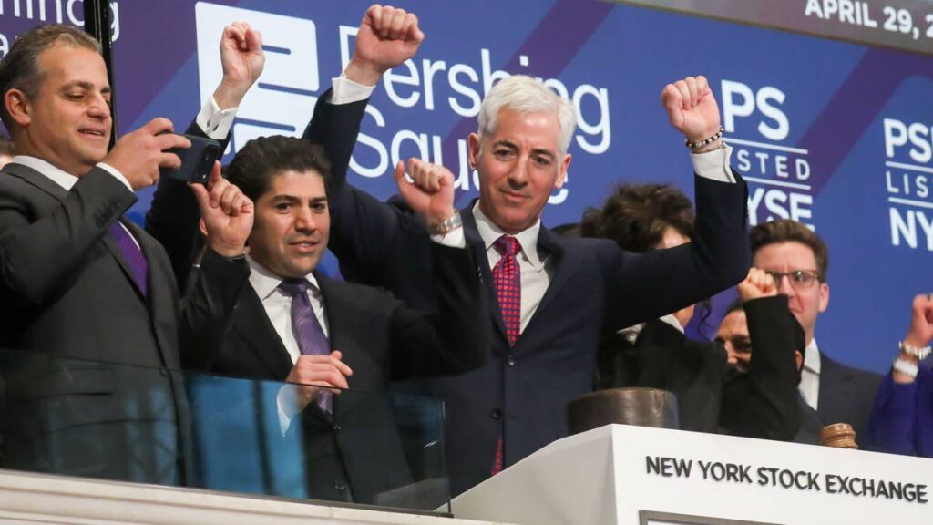 Billionaire Bill Ackman’s new IPO lands with a thud