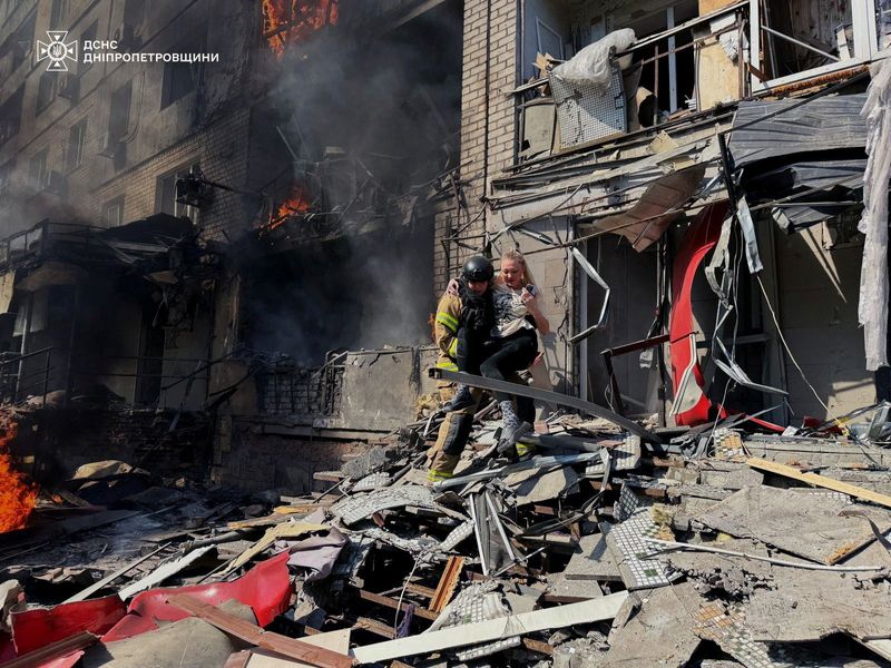 Russia threatens strikes on Kyiv defence sites, urges foreigners to leave