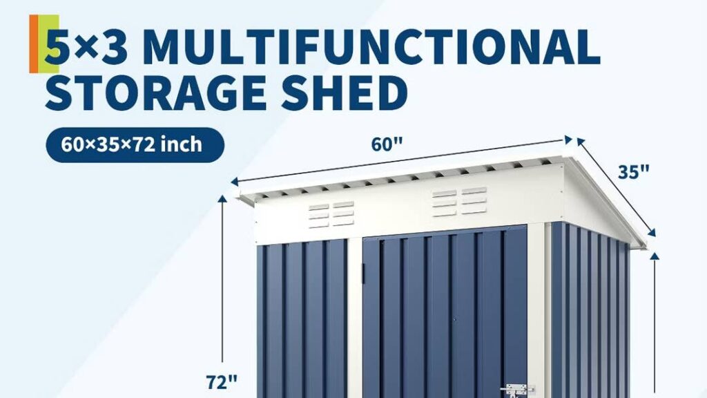 Target's $323 metal storage shed with a built-in deadbolt is on 50% off