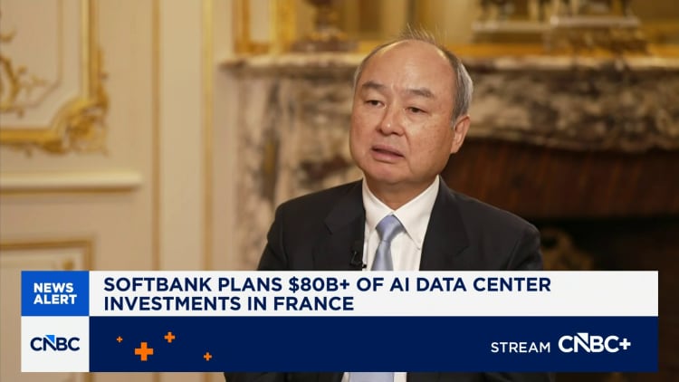 SoftBank CEO Masayoshi Son on AI correction fears: That'll be the best investment opportunity to me