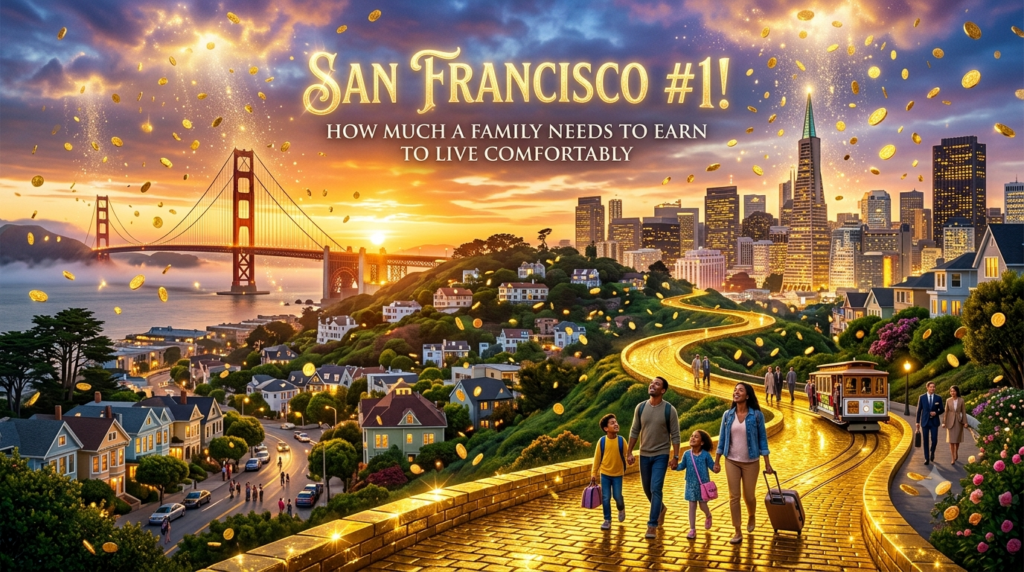 How Much A Family Needs To Earn To Live Comfortably By City