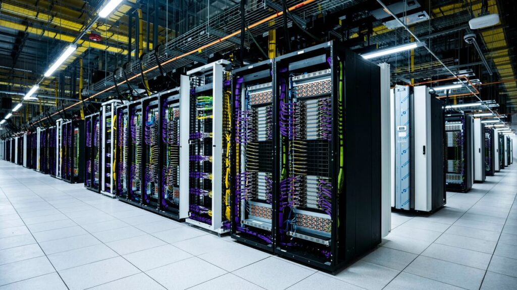 A SpaceX data center