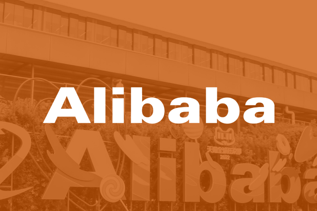 Alibaba's logo.