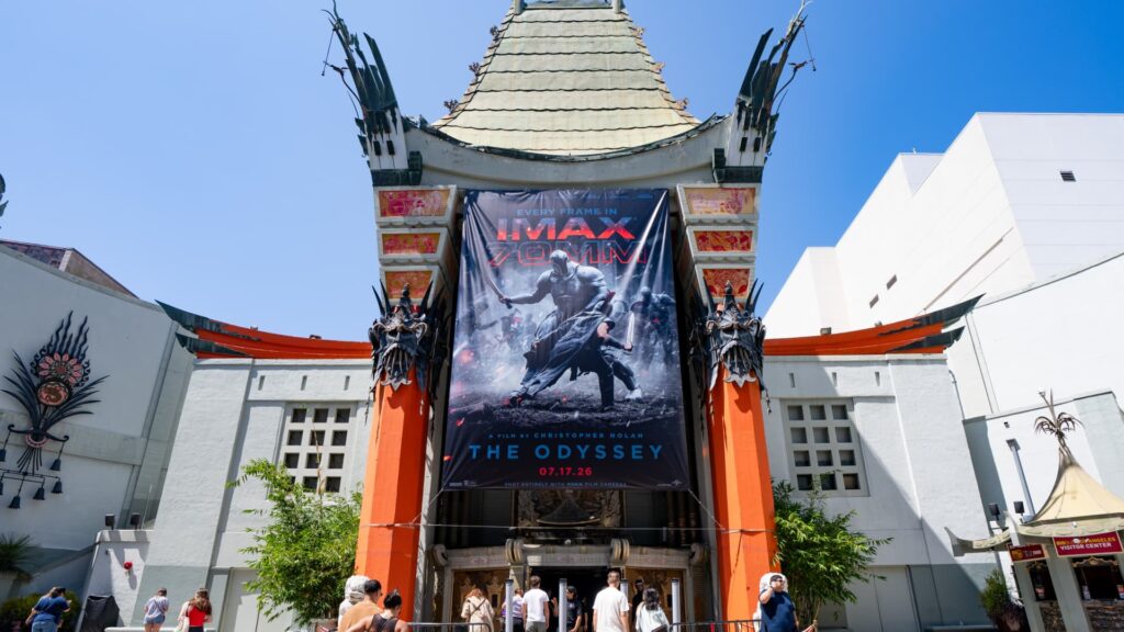 'The Odyssey' fuels demand for Imax 70 mm screenings