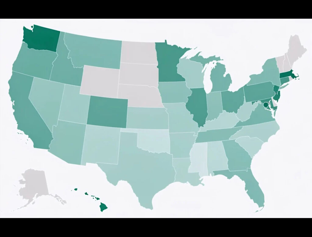 Where are Americans saving the most — and least?