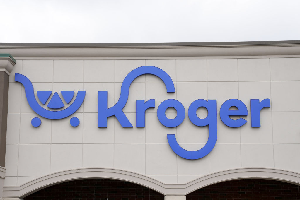 kroger grocery storefront logo