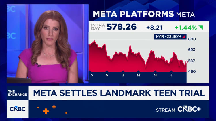 Meta reaches settlement in landmark teen social media trial
