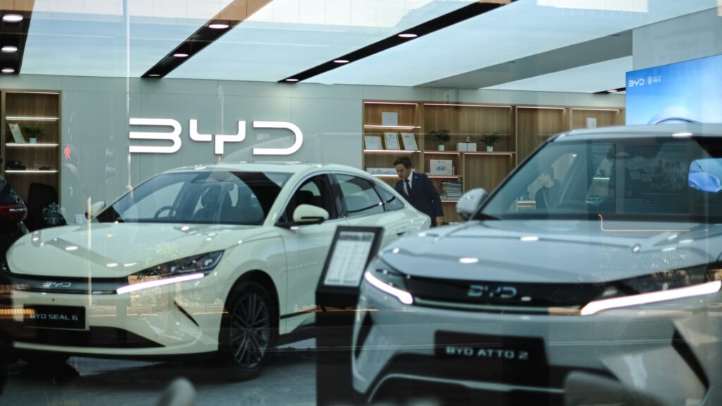 BYD shares slide as fierce China competition dents first-half earnings