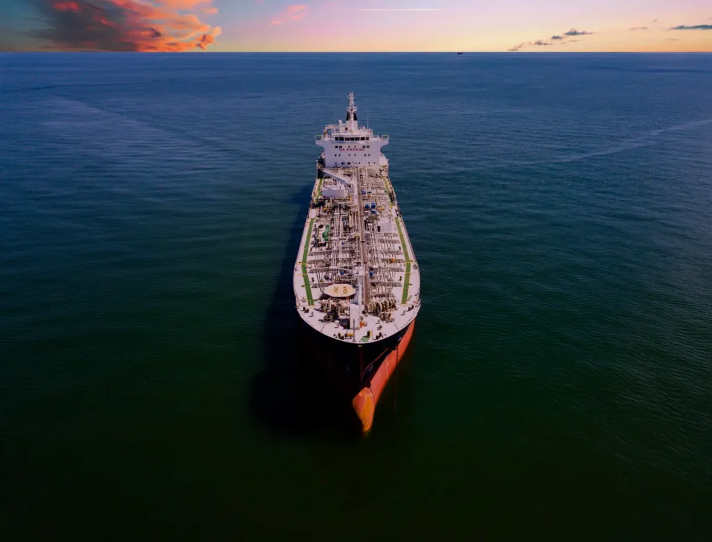 Brent crude oil drop