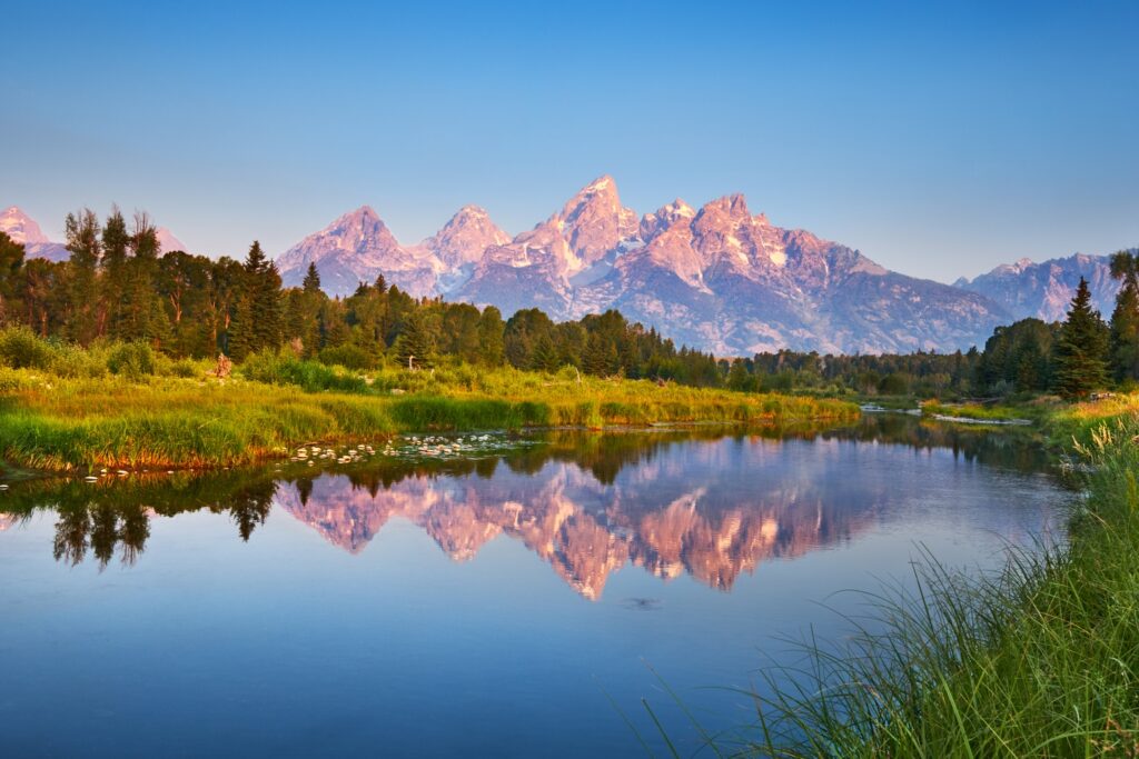 Grand Teton at Schwabacher