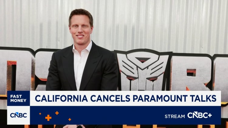 California cancels Paramount talks