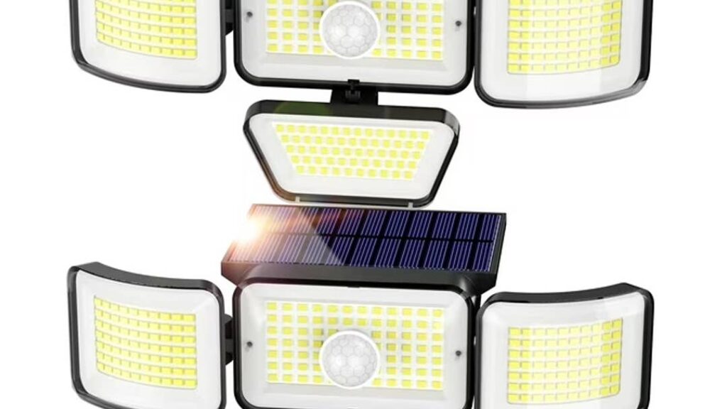 Walmart is selling a 2-pack of solar lights that are easy to install for only $23