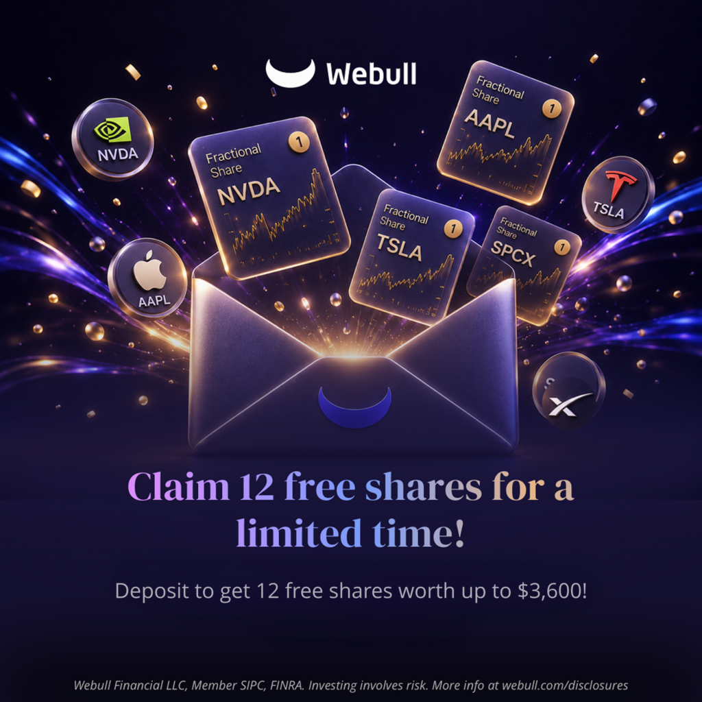 webull 12 free stocks