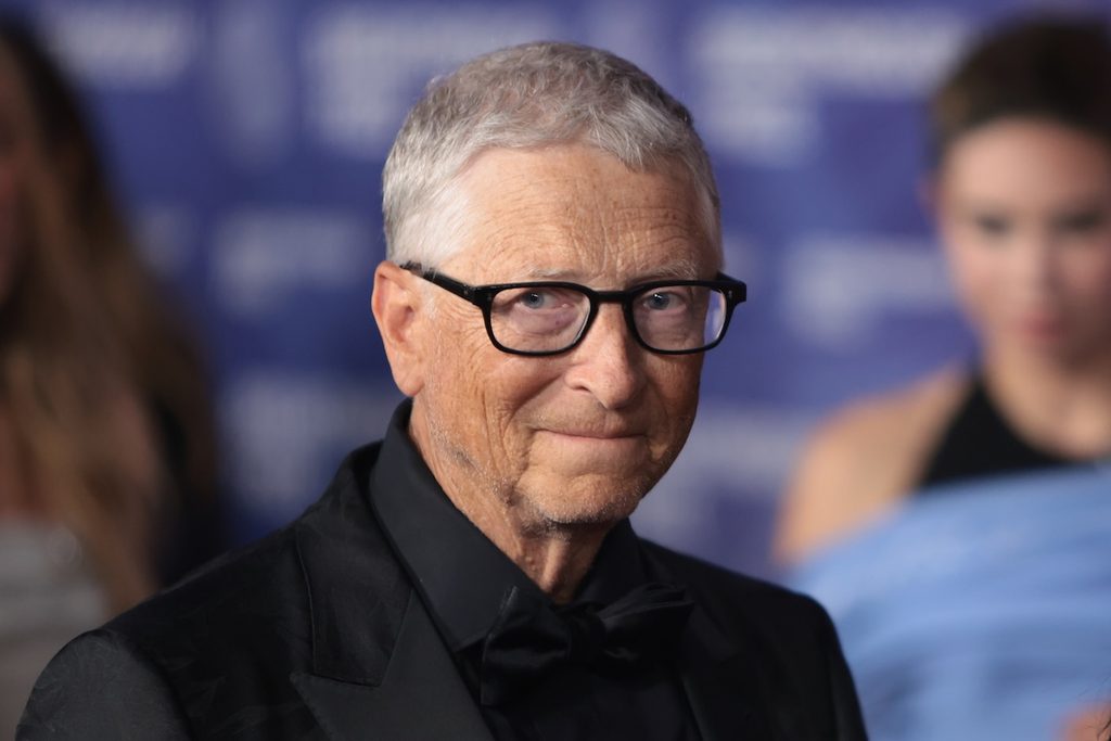 Bill Gates attends the 12th Breakthrough Prize Ceremony at Barker Hangar on April 18, 2026 in Santa Monica, California. Photo: CraSH/imageSPACE/Sipa USA