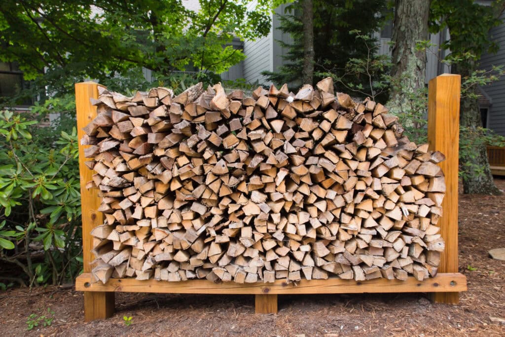 stack of firewood