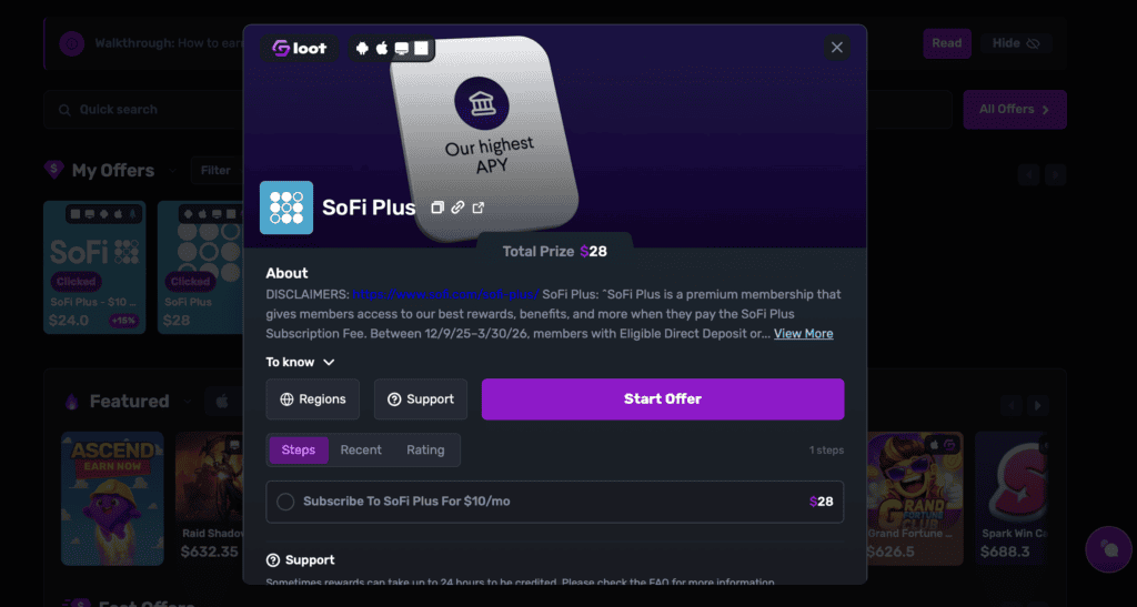 SoFi Plus 