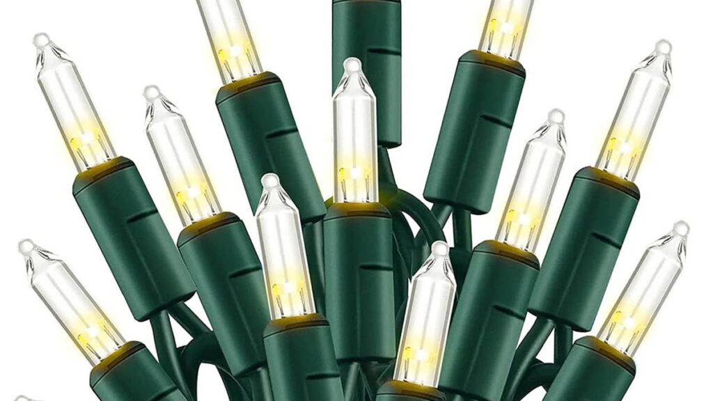 Amazon's $40 20-foot 100-count waterproof string lights are just $9