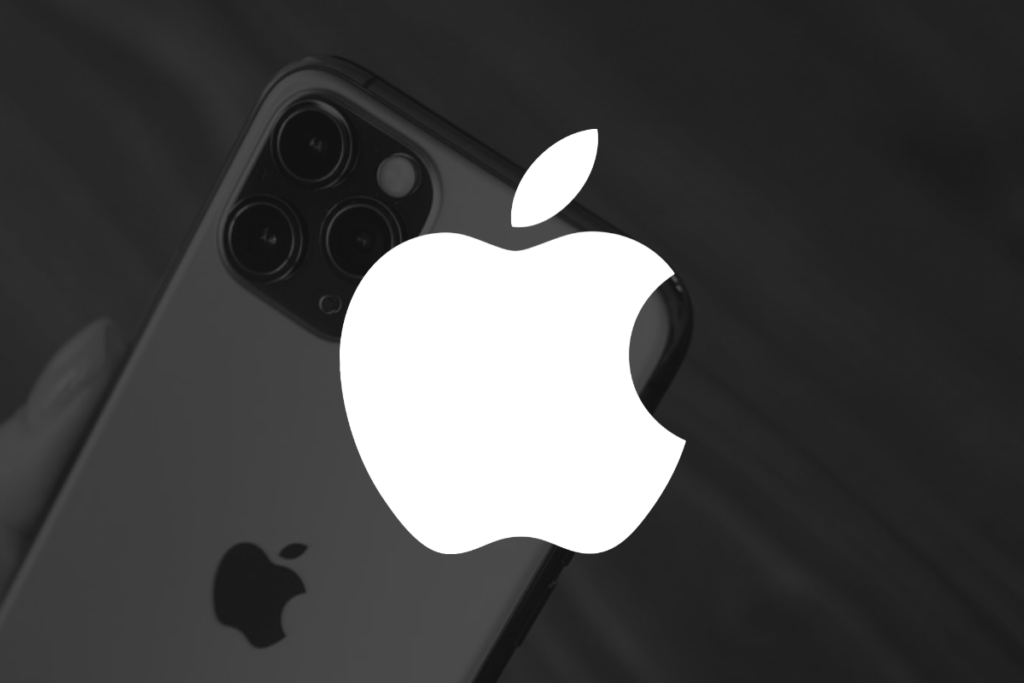 Apple's logo.
