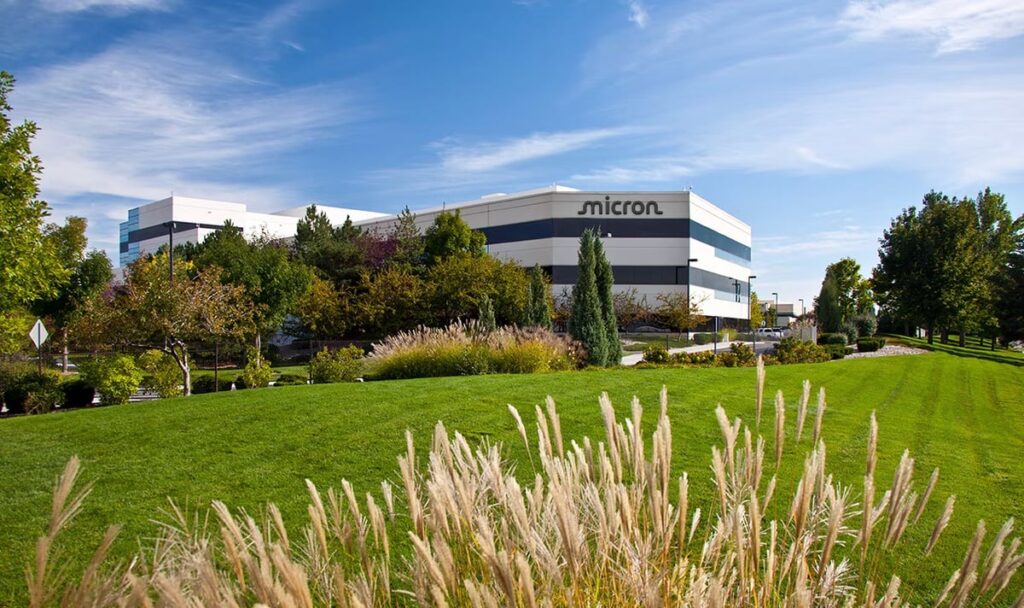 Micron's headquarters in Boise.