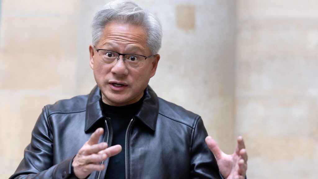 Nvidia's Jensen Huang came to London with big checks — and a blunt message
